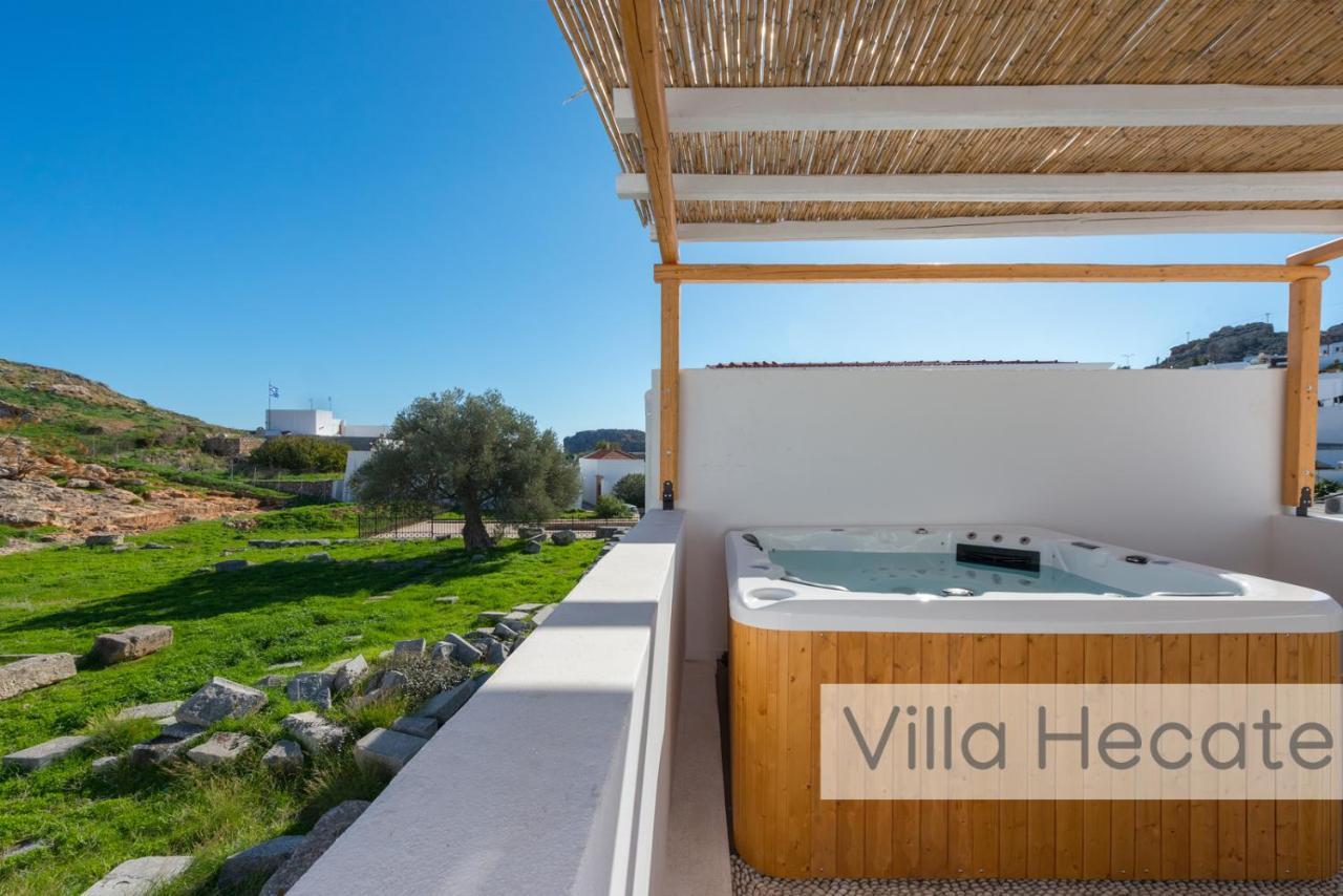 Lindos Amphitheater Villas And Apartments Exterior photo
